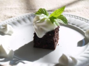 Dark Chocolate Cappucino Brownies